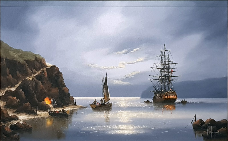 Hidden Cove - Painting by Ken Hammond